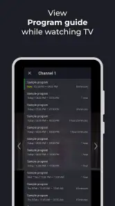 Televizo - IPTV player screenshot