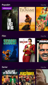 Telia Play screenshot
