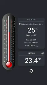 Termometer++ Rumstemperatur screenshot