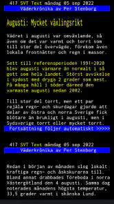 TextTV - Svensk text-tv, SVT screenshot