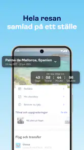 TUI Sverige boka flyg & hotell screenshot