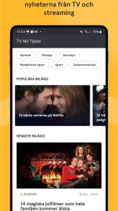 tv.nu - streaming & TV screenshot