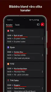 TV4 Play screenshot