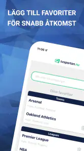 TVsporten.nu - TV-guide sport screenshot