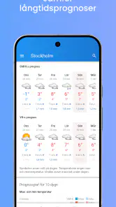 Vackert väder screenshot