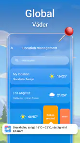 Väderprognos & liveradar screenshot