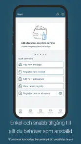Visma Employee: se din lön screenshot