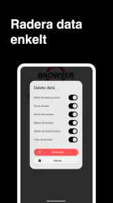 Webbläsare screenshot