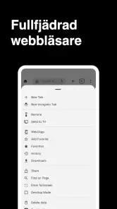 Webbläsare screenshot