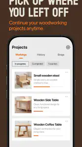 Woodsense: Wood Plans & Guides screenshot