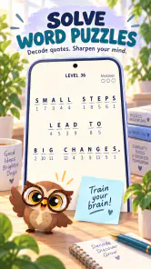 Word Finder: Cryptogram Puzzle screenshot