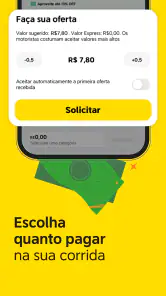 99: Corridas, Food, Pay screenshot