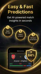 AI Scorecast Football Analysis screenshot