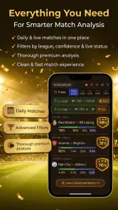 AI Scorecast Football Analysis screenshot