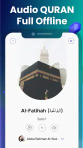 Al Quran MP3 Audio Offline App screenshot
