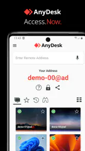 AnyDesk 远程桌面软件 screenshot