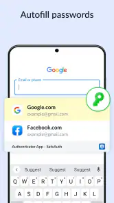Authenticator App - SafeAuth screenshot