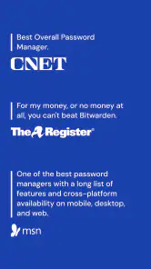 Bitwarden 密码管理器 screenshot