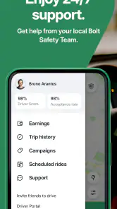 Bolt Driver: Drive & Earn screenshot