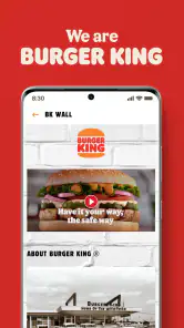 Burger King India screenshot