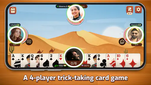 Callbreak.com - 纸牌游戏 screenshot