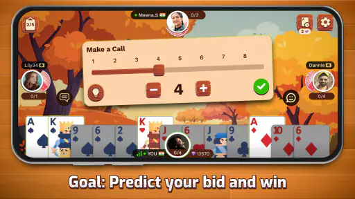 Callbreak.com - 纸牌游戏 screenshot