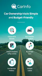 CarInfo - RTO Vehicle Info App screenshot