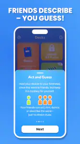 Charades Guess Game — Guessly screenshot