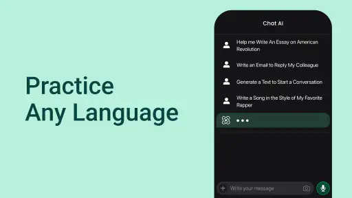 Chat AI: Ask Agent Anything screenshot