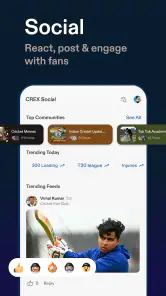CREX - Just Cricket screenshot