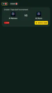 Cricket Live TV screenshot