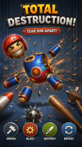 Destroy Puppet -Ragdoll Launch screenshot