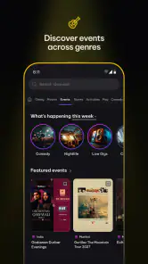 District: Movies Events Dining screenshot