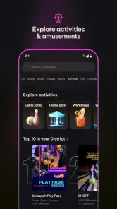 District: Movies Events Dining screenshot