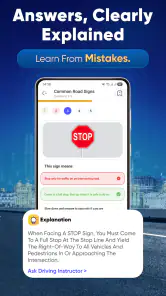 DMV Permit Practice Test 2026 screenshot