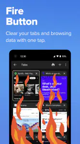 DuckDuckGo, optional Duck.ai screenshot