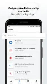 e-Devlet Kapısı screenshot