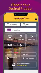 Easybook® - 巴士 火车 渡轮 旅游 screenshot