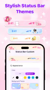 Emoji Battery Icon Customize screenshot