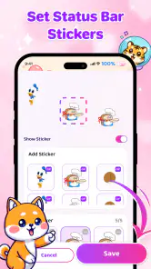 Emoji Battery Icon Customize screenshot