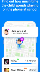 Find my kids: 儿童 GPS 手表手机跟踪器 screenshot