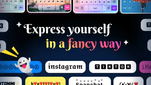 Fonts Keyboard Themes & Emoji screenshot