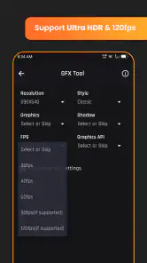Game booster GFX Fire Fix screenshot