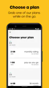 giffgaff screenshot