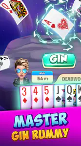 Gin Rummy Stars - Card Game screenshot