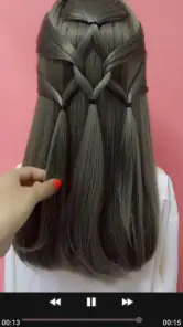 Girls Hairstyles Step By Step screenshot