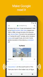 Google Go screenshot