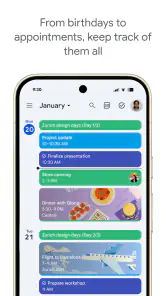 Google 日历 screenshot