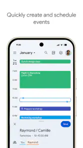 Google 日历 screenshot