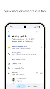 Google 日历 screenshot